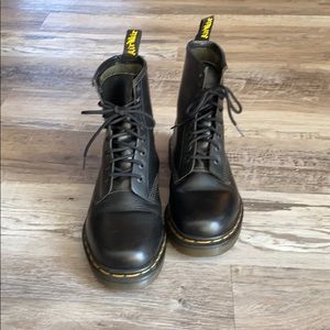 Black Dr. Marten Combat Boots